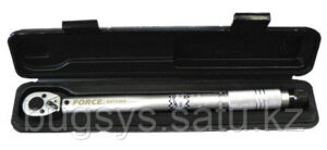 6472270 FORCE Ключ динамометрический 1/4 DR (5-25Nm) 270мм