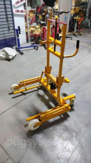 Гидравлическая тележка для снятия и транспортировки грузовых автомобилей