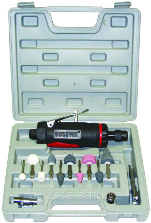 АТ 7033 ВК-1 Пневмодрель 20 000 об/мин с набором насадок